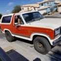 1983 Ford Bronco XLT 4x4 33&#034; Tires Clean Carfax Rare Copper Paint