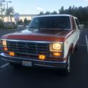 1983 Ford F-100. 3 speed stick shift on column.
