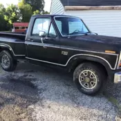 1983 Ford F-100 Pickup Black