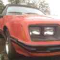 1983 Ford Mustang Convertible Red RWD Manual
