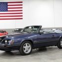 1983 Ford Mustang GLX 69053 Miles Blue Convertible 5.0 Liter V8 Manual