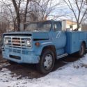 1983 GMC 6000  service utility truck chevy with dual tires