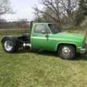 1983 GMC C3500 Pickup Green RWD Manual