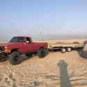 1983 GMC K3500 Pickup Red 4WD Automatic
