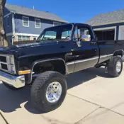 1983 GMC Sierra 2500 Black