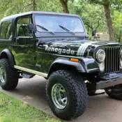 1983 Jeep CJ-7, 4.2 liter 6cyl Power Steering, Disc brakes, solid body and frame