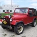1983 Jeep CJ-7 Hard Top 6 Cyl Auto w Meyers Plow. For Parts or Project