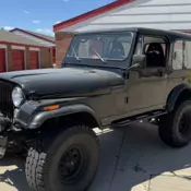1983 Jeep CJ Black CJ7