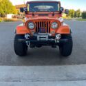 1983 Jeep CJ SUV Orange 4WD Manual CJ7