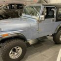 1983 Jeep CJ7 4x4 486 Miles Blue