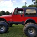 1983 JEEP CJ7 4X4 HARD TOP LIFTED