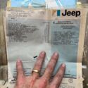 1983 Jeep CJ7 Laredo Original paint and decals P1 Black