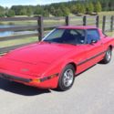 1983 Mazda Rx-7 Red 82,000 original miles rotary power LOW RESERVE 5 speed