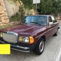 1983 mercedes 240d burgundy w123 chassis