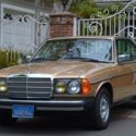 1983 Mercedes 300cd turbo diesel coupe only 162k mls. w. leather + all records