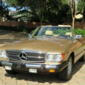 1983 Mercedes 380 SL Beautiful Champagne Recently Serviced, Duel Chains Cold A/C