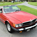 1983 Mercedes 380 SL Convertible 4,079 Miles Clean CarFax Manuals & Books