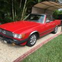 1983 Mercedes 380 SL Convertible California car all original no rust 100k miles
