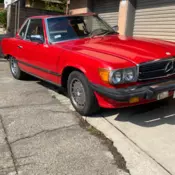 1983 mercedes 380 Sl convertible Californian low miles classic!
