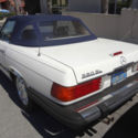 1983 Mercedes 380SL, 2 seater roadster with 2 tops
