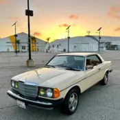 1983 Mercedes-Benz 300cd 300 CD CDT  W123 2 door coupe CA car, original paint