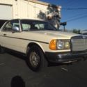 1983 Mercedes Benz 300CD turbo Diesel 2dr Coupe /  World Wide Shipping