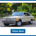 1983 Mercedes Benz 300D Turbo Diesel Super Low 78K Mi Florida Car Collectible
