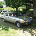 1983 Mercedes-Benz 300D TURBO DIESEL w123 NO RESERVE