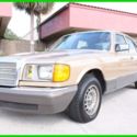 1983 MERCEDES BENZ 300SD TURBO DIESEL W126 IMMACULATE FLORIDA NO RESERVE!