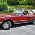 1983 Mercedes-Benz 380 380SL convertible roadster with removable hard top
