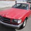 1983 Mercedes-Benz 380 SEC Automatic 8 Cylinder NO RESERVE