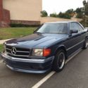 1983 Mercedes-Benz 380SEC Coupe Blue RWD Automatic SEC