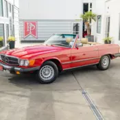 1983 Mercedes-Benz 380SL  24842 Miles Signal Red