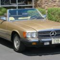 1983 Mercedes-Benz 380SL Convertible 2dr Convertible 380SL 200 Miles Gold Conver