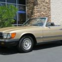 1983 Mercedes-Benz 380SL Convertible 2dr Convertible 380SL 200000 Miles Gold Con