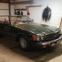 1983 Mercedes Benz 380SL Rare Dark Green with tan leather restoration project