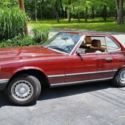 1983 mercedes-benz 380sl Roadster 2 tops