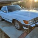 1983 Mercedes-Benz SL-Class Coupe White RWD Automatic sl560