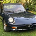 1983 Midnight Blue Alfa Romeo Spider