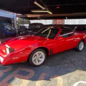 1983 PONTIAC FIREBIRD HARD TOP ROADSTER UNDER 200 BUILT CALL 954 937 8271