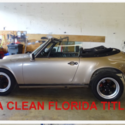 1983 PORSCHE 911 FACTORY Cabriolet. First year of 1983 Cabriolet!! ONE OWNER!!