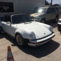 1983 PORSCHE 911SC CABRIOLET STEEL TURBO BODY CONVERSION WITH 67K ORIGINAL MILES