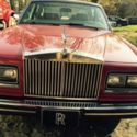 1983 Red and Black Rolls Royce Silver Spirit/Spur Low Miles 66K Sticker A/C