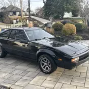1983 Toyota Celica Black
