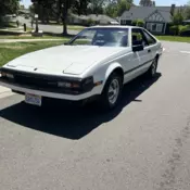 1983 Toyota Celica Supra Hatchback White