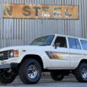 1983 Toyota Land Cruiser SUV White 4WD Manual FJ60