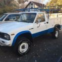 1983 toyota sr5 4x4 utility bed runs good