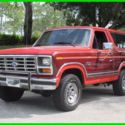1983 Used 5.8L V8 16V Automatic 4WD Ford Bronco XLT Rust Free One Owner SUV