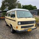 1983 Volkswagen Vanagon Van Yellow RWD Automatic CAMPMOBILE