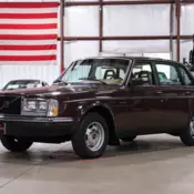 1983 Volvo 240 DL 1464 Miles Dark Brown Sedan 2.3 Liter I4